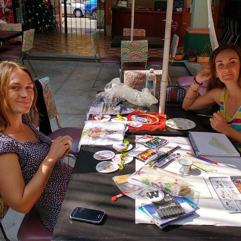 Oaxaca Hierba De Conejo Hostel מראה חיצוני תמונה